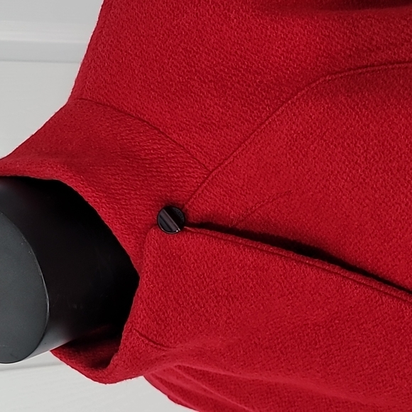 Wool Red Jacket S - Picture 8 of 10